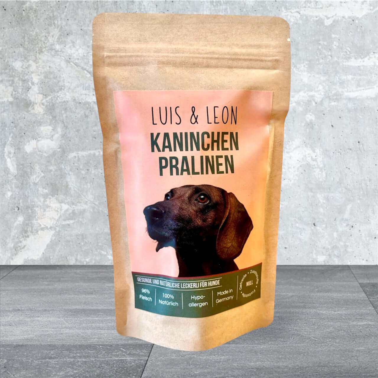 LUIS & LEON Kaninchen Pralinen - Kausticks, 96% Fleisch - LUIS & LEON