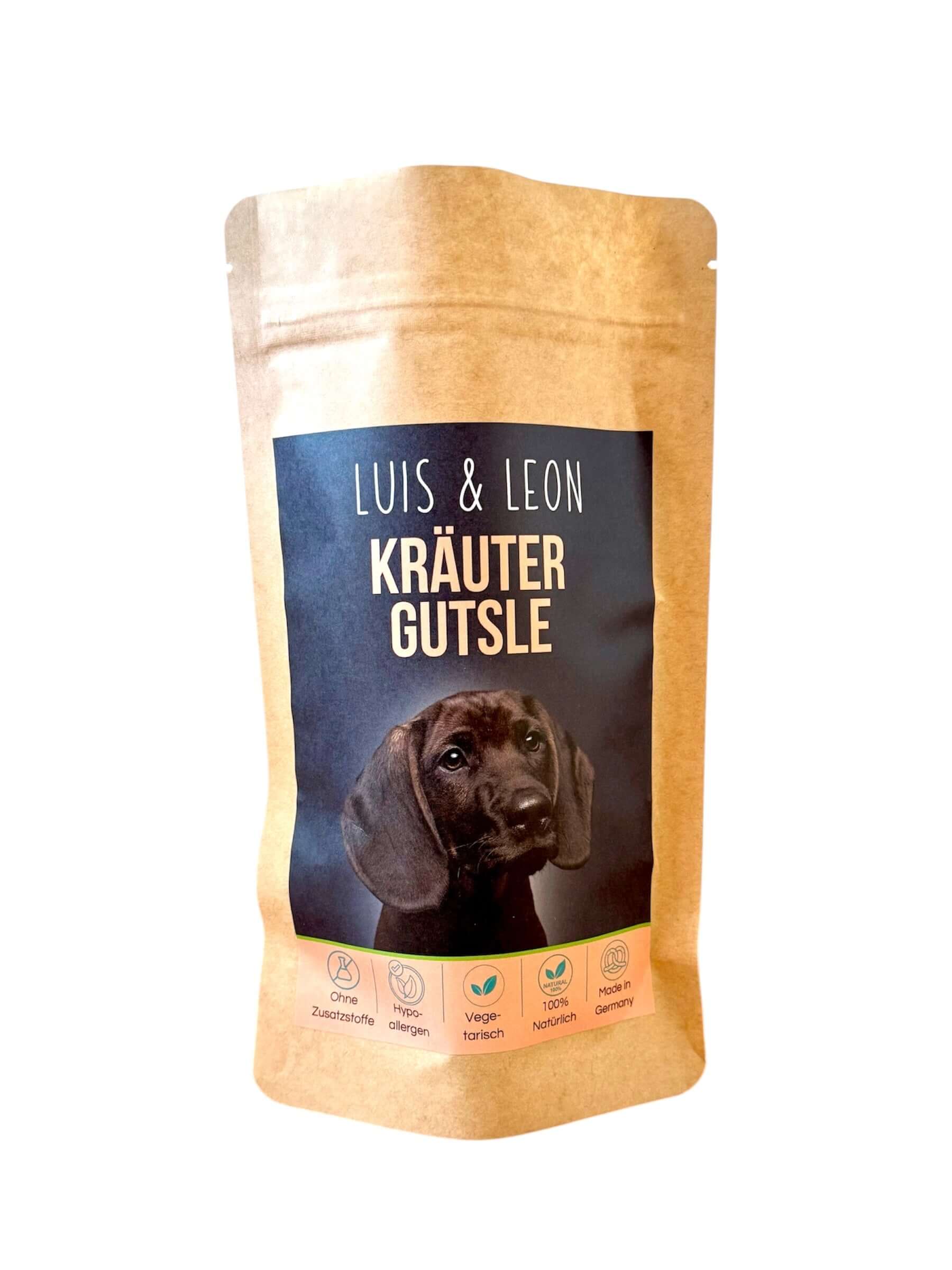 LUIS & LEON Kräuter Gutsle – Pflanzliche Hundeleckerli, Glutenfrei - LUIS & LEON