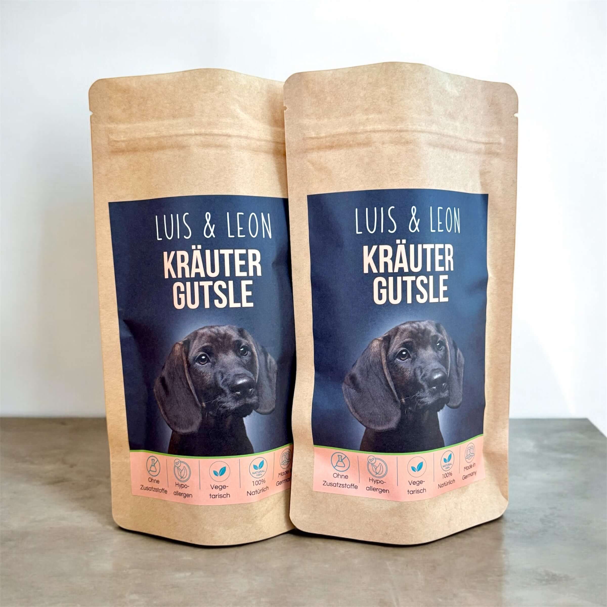 LUIS & LEON Kräuter Gutsle – Pflanzliche Hundeleckerli, Glutenfrei - LUIS & LEON