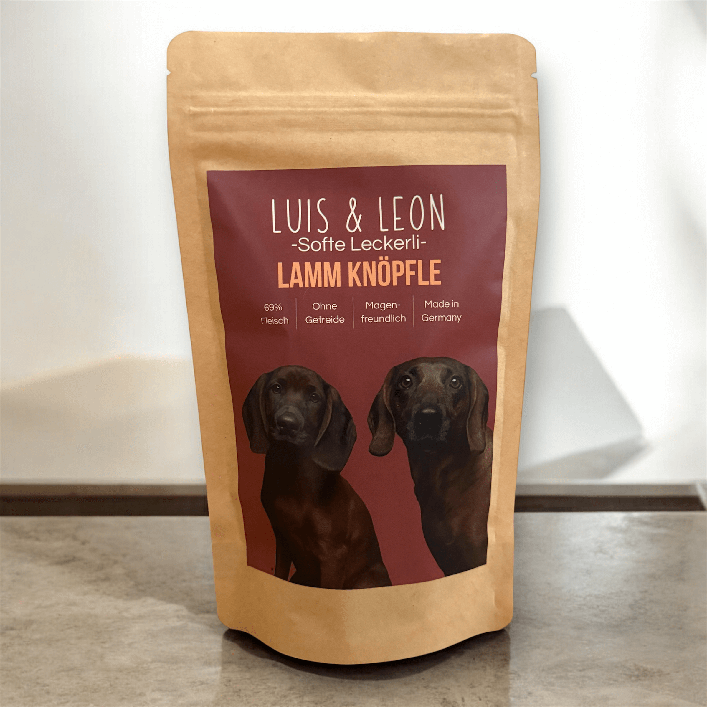 LUIS & LEON Lamm Knöpfle – Weiche Hundeleckerlis mit 69% Lammfleisch - LUIS & LEON