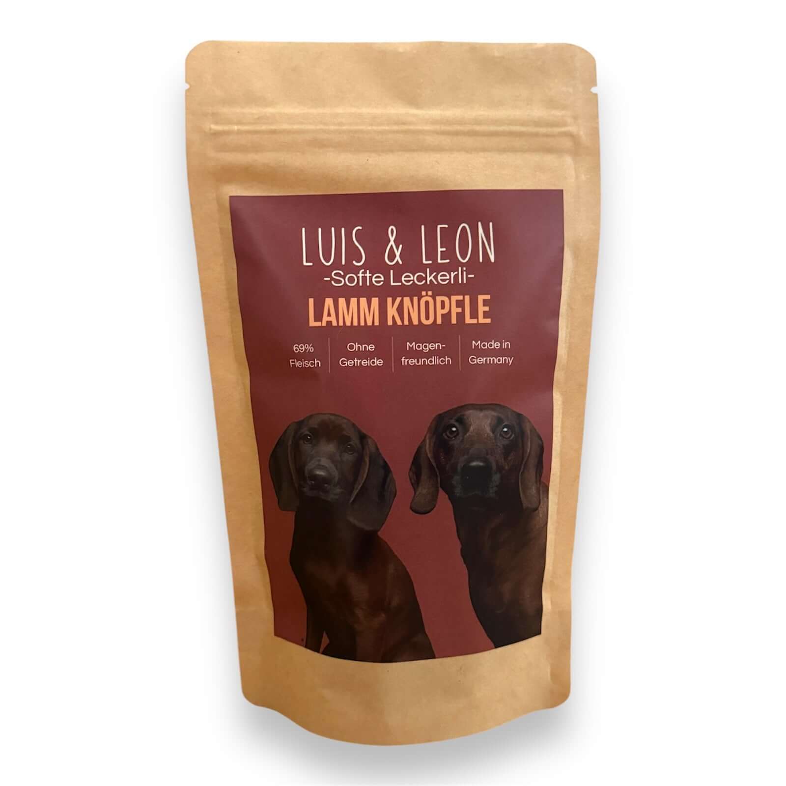 LUIS & LEON Lamm Knöpfle – Weiche Hundeleckerlis mit 69% Lammfleisch - LUIS & LEON