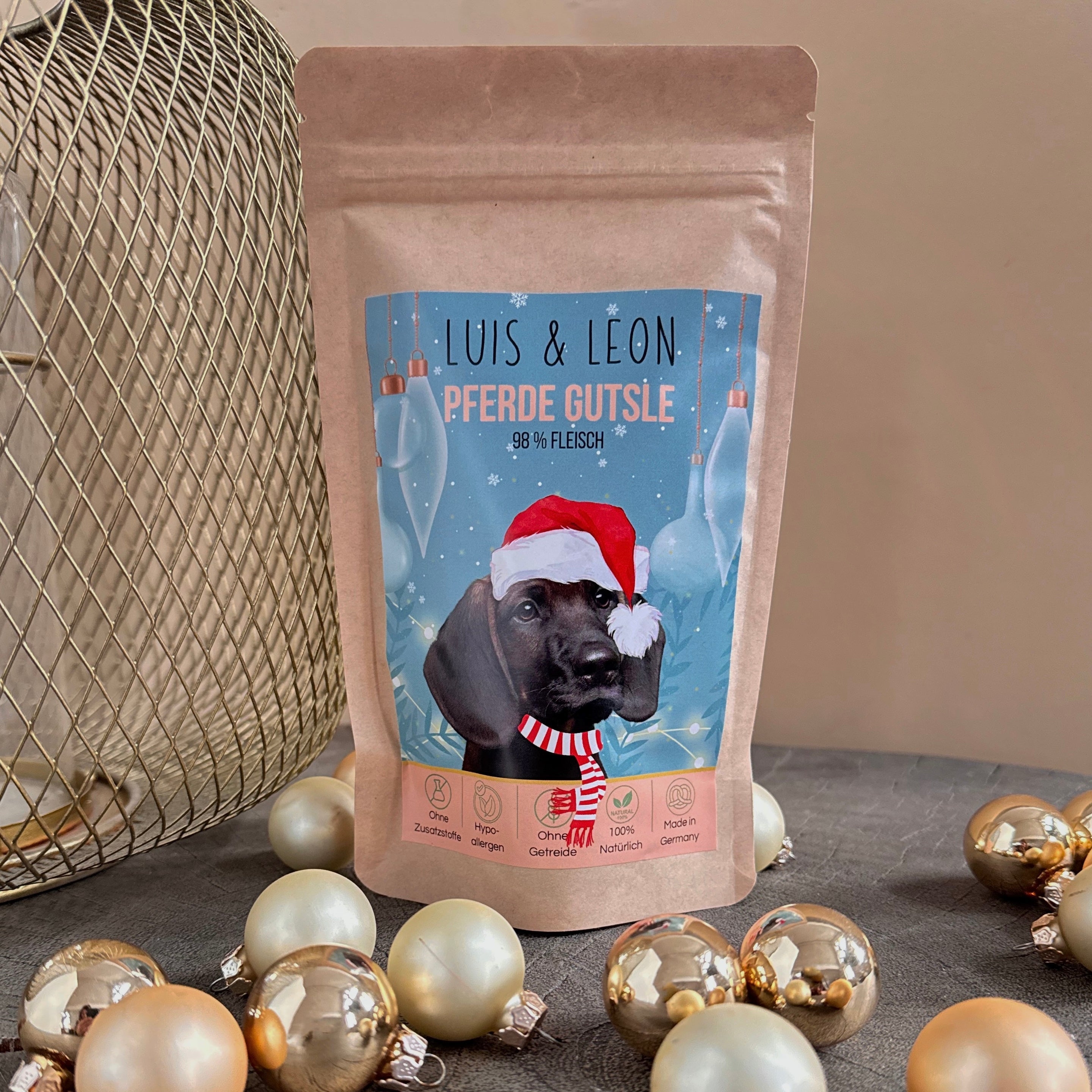 LUIS & LEON Weihnachts - Bundle – 3 Sorten festliche Hundeleckerli - LUIS & LEON