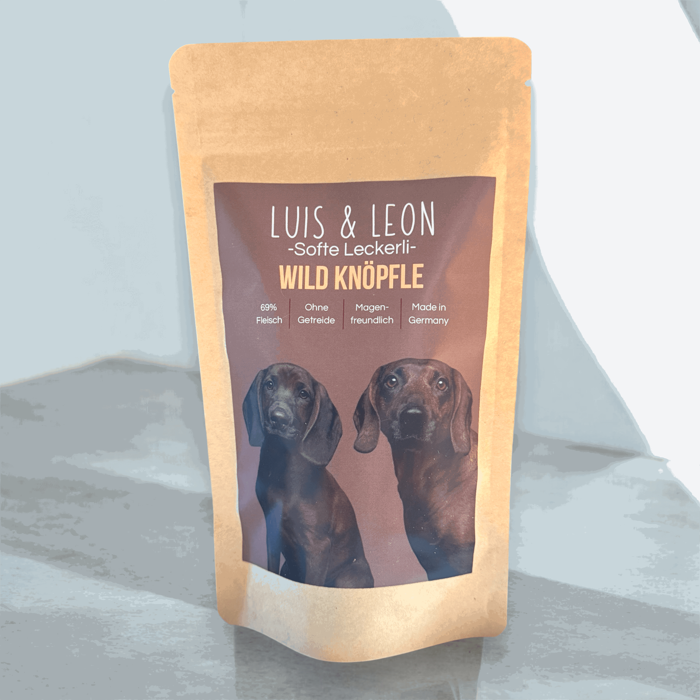 LUIS & LEON Wild Knöpfle - Weiche Hundeleckerlis mit 69% Wildfleisch - LUIS & LEON