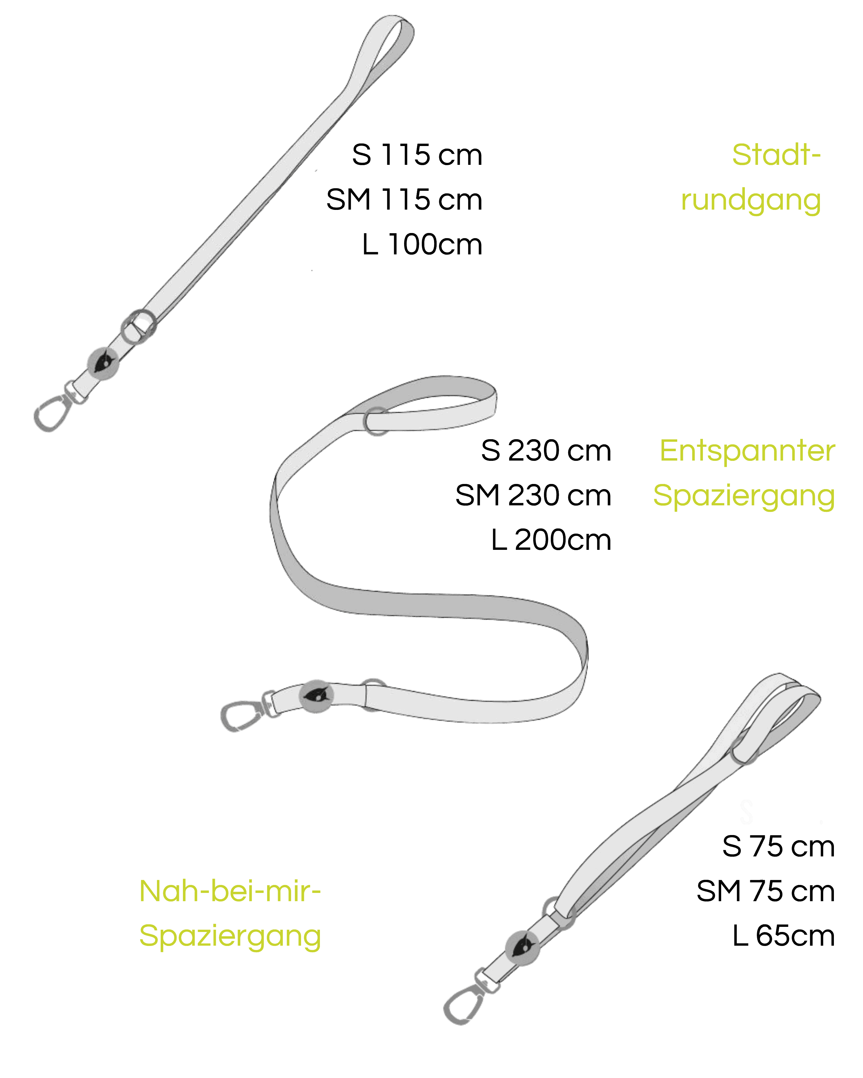 Morso - SKYLINE Multifunktions - Hundeleine - recyceltes PET - LUIS & LEON