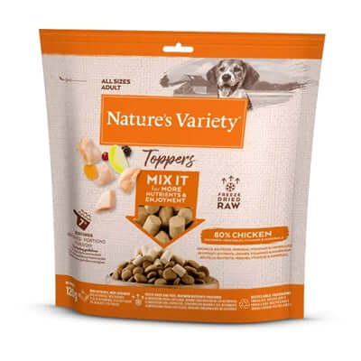 Natures Variety - Gefriergetrocknete Leckerli & Topper Huhn - LUIS & LEON