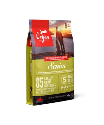 Orijen Senior Trockenfutter für Hunde – für ältere Hunde, reich an tierischen Zutaten - LUIS & LEON