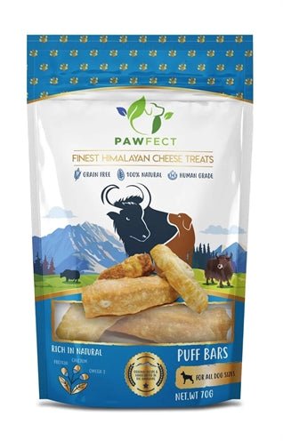 Pawfect Chew Puff Bars – 100% Natürliche Hundesnacks aus dem Himalaya - LUIS & LEON