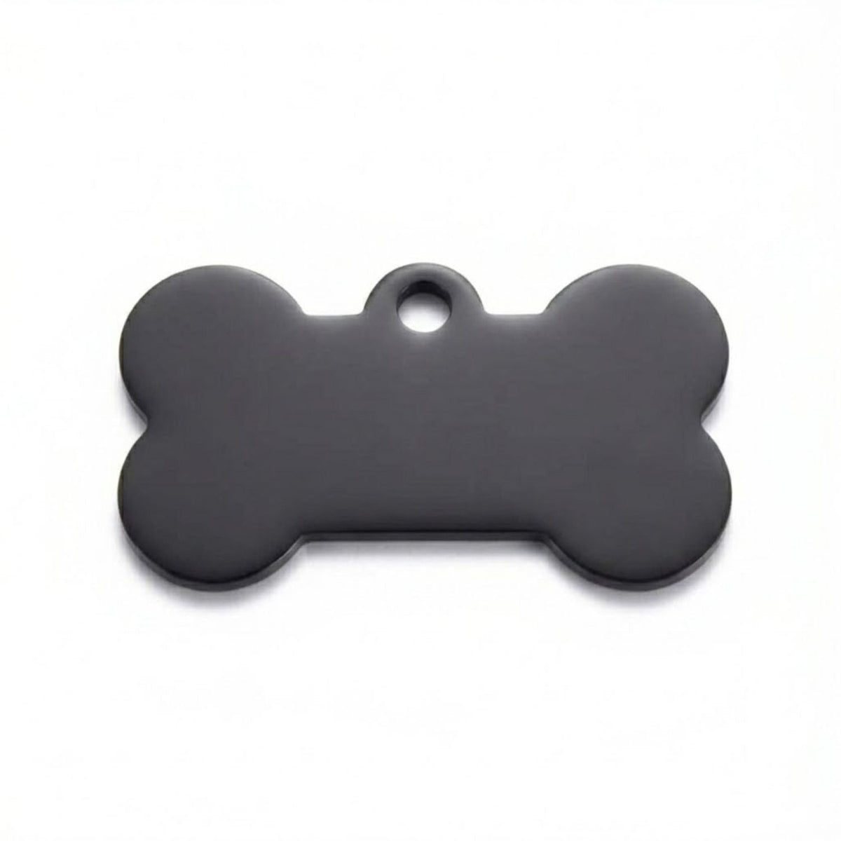 Personalisierte Hundemarke Edelstahl Knochen – Motiv - LUIS & LEON