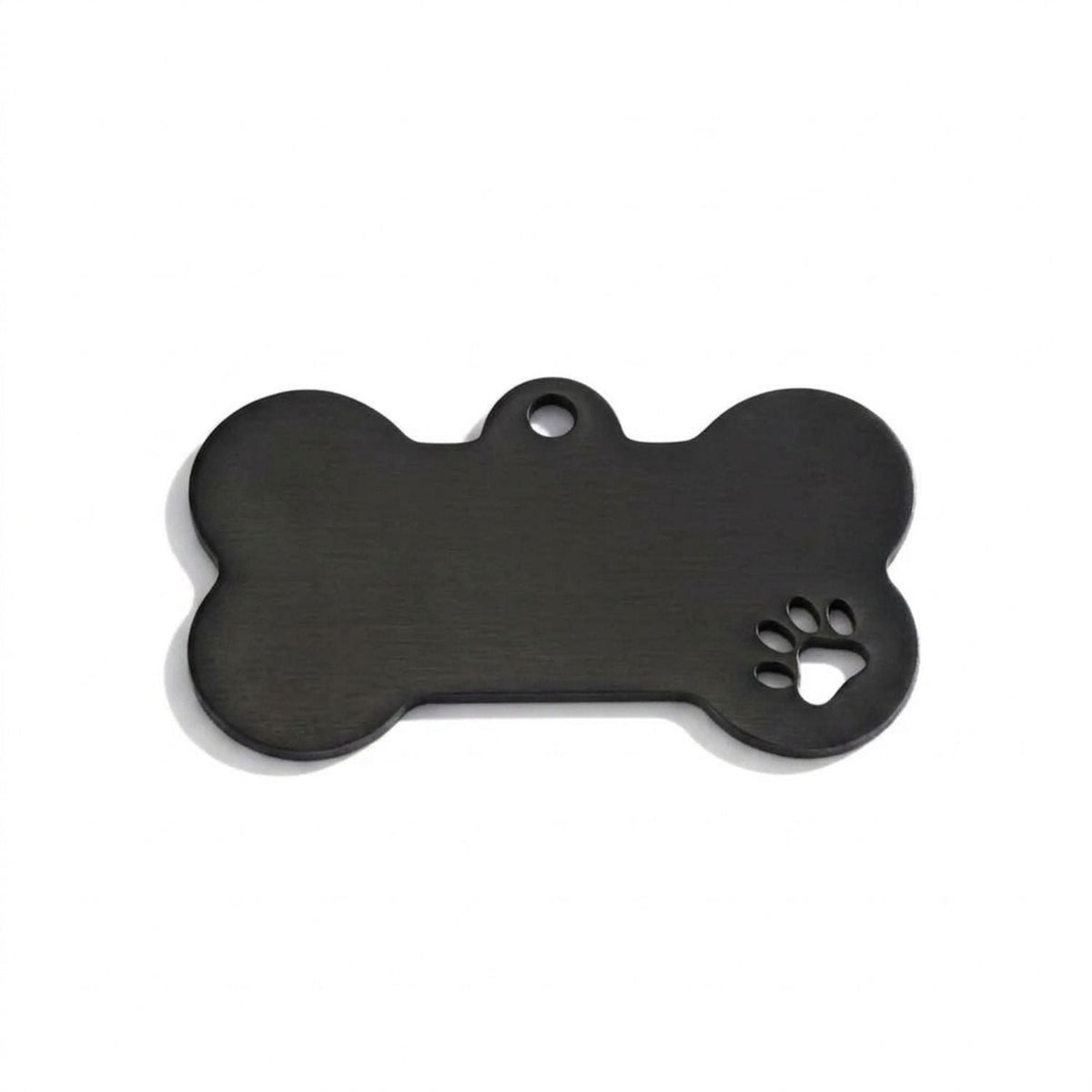 Personalisierte Hundemarke Edelstahl Knochen – Motiv - LUIS & LEON