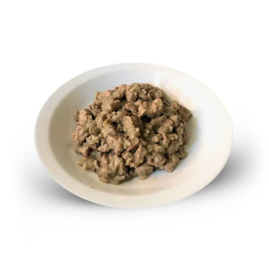 PLANTZ Chicken pflanzenbasiertes Hundefutter – veganes Nassfutter mit hähnchenähnlicher Textur - LUIS & LEON