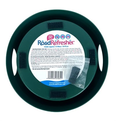 Road Refresher Reisenapf – Auslaufsicherer Wassernapf für Hunde unterwegs, grün - LUIS & LEON