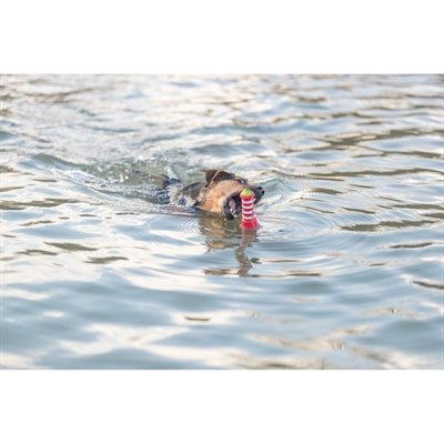 Trixie Aqua Toy Leuchtturm am Seil, TPR, schwimmendes Hundespielzeug - LUIS & LEON