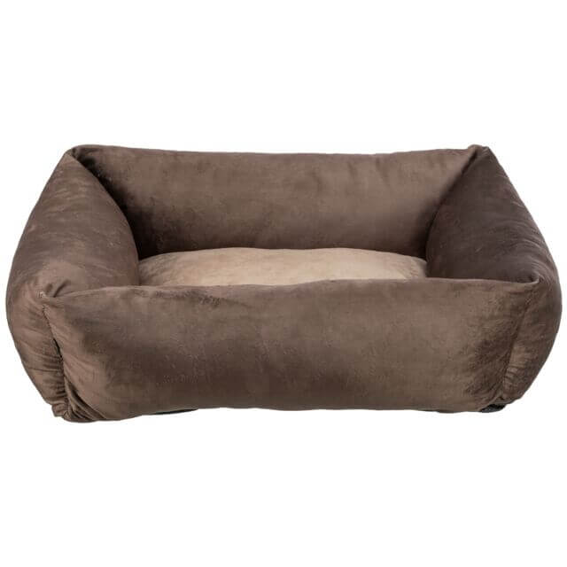 Trixie Be Eco Hundebett Lionel - Basic Edition, Braun, Eckig Recycelt - LUIS & LEON