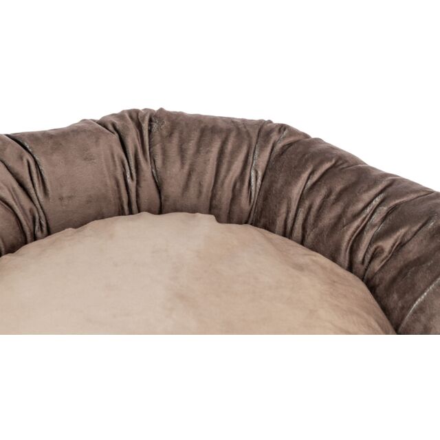 Trixie Be Eco Hundebett Lionel - Basic Edition, Braun, Rund, Recycelt - LUIS & LEON