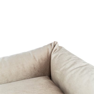 Trixie Be Eco - Hundebett Malia Soft Edition, Gold - Sand, Recycelt - LUIS & LEON
