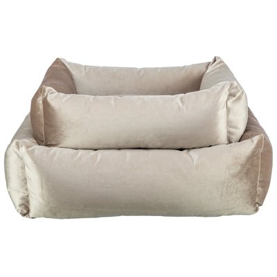 Trixie Be Eco - Hundebett Malia Soft Edition, Gold - Sand, Recycelt - LUIS & LEON