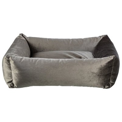 Trixie Be Eco Hundebett Malia - Soft Edition, samtig, dunkelgrau &nachhaltig - LUIS & LEON