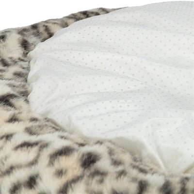 Trixie Hundebett Leo – Rundes Hundebett in Creme | SOFT Edition - LUIS & LEON