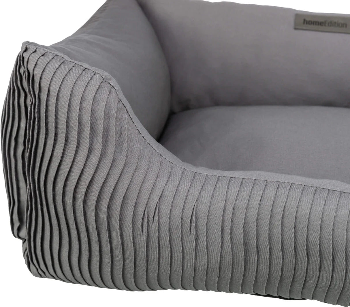 TRIXIE Hundebett Marley Grau – Canvas Hundebett mit Baumwollbezug - LUIS & LEON