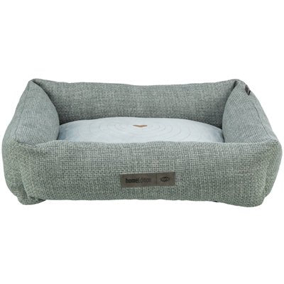 Trixie Hundebett Viviana Salbei – wohnliches Hundebett mit Samt - Haptik - LUIS & LEON
