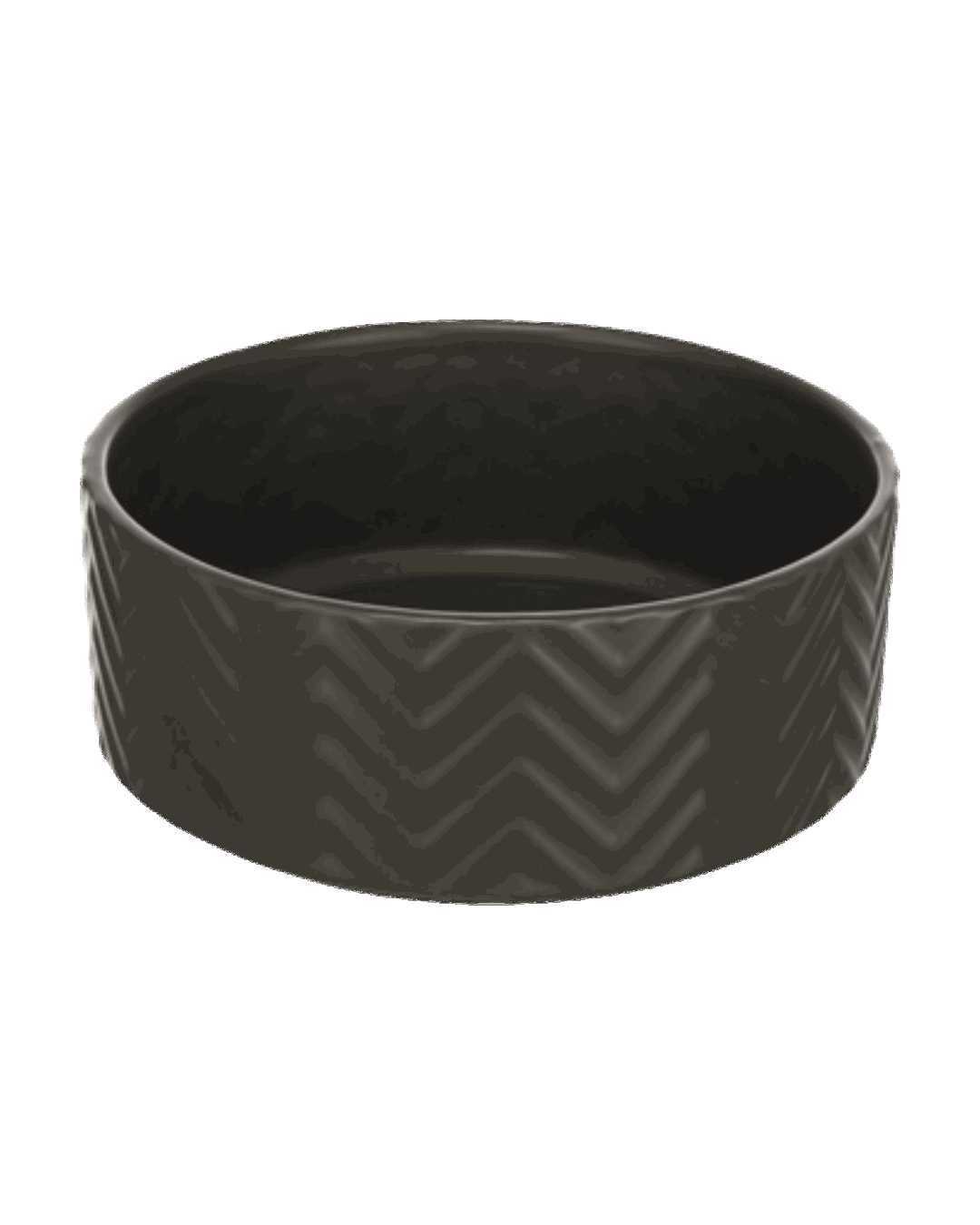 Trixie Keramiknapf Wave - Schwarz - LUIS & LEON