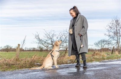 Trixie Snack-Tasche Velours – für Hundetraining und Spaziergänge - LUIS & LEON
