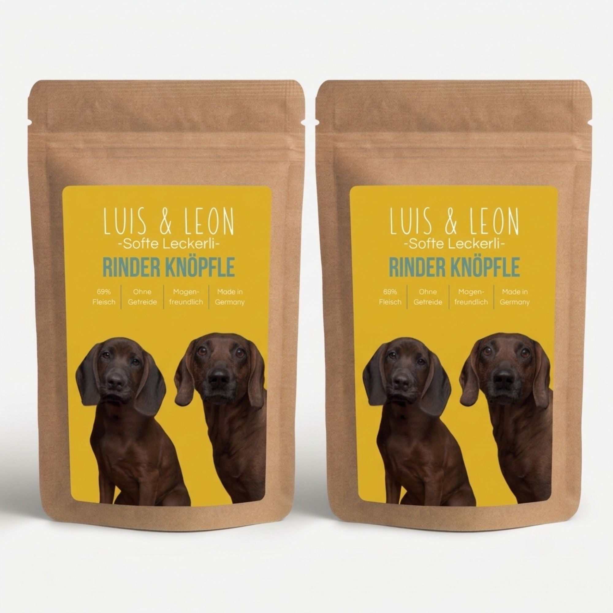 Weiche Hundeleckerli Rinder Knöpfle - LUIS & LEON