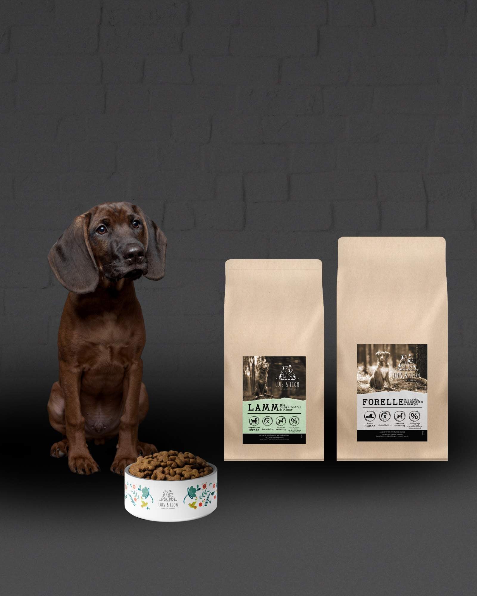 LUIS & LEON Trockenfutter mit hohem Fleischanteil