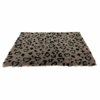 Martin Greasebed Print Leopard Print Beige / Schwarz Recycelt