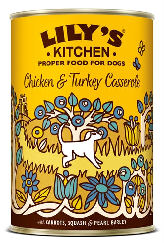 Lily's Kitchen Lilys Küchenhund Huhn/Truthahn-Auflauf