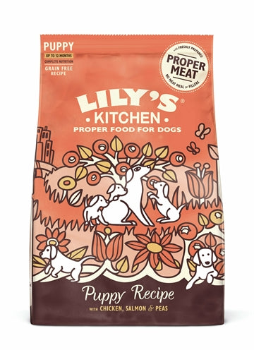 Lily's Kitchen Dog Welpe Huhn/Lachs