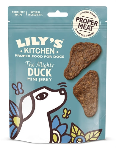 Lily's Kitchen Lilys Küchenhund Die Mächtige Ente Mini Jerky