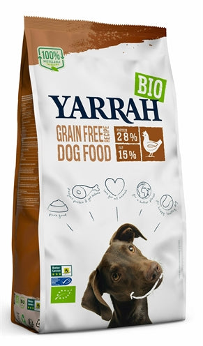 Yarrah Dog Adult Bio Getreidefrei Huhn/Fisch