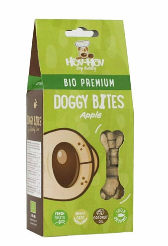 Hov-Hov Bio Premium Doggy Bites Getreidefrei Apfel