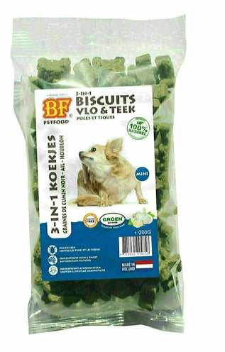 Biofood 3-in-1 Biscuits Garlic & Herbs - gegen Flöhe und Zecken, getreidefrei - LUIS & LEON