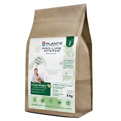 HenArt® Pflanzenbasiertes Trockenfutter mit Yucca-Extrakt - Junior, Adult - Vegan, Getreidefrei - hypoallergen - LUIS & LEON