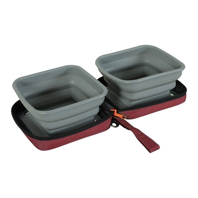 Zolux Bivouak faltbarer 2-in-1-Hundenapf - Reisenapf