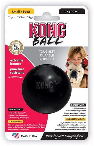 Kong Extreme Gummiball Schwarz