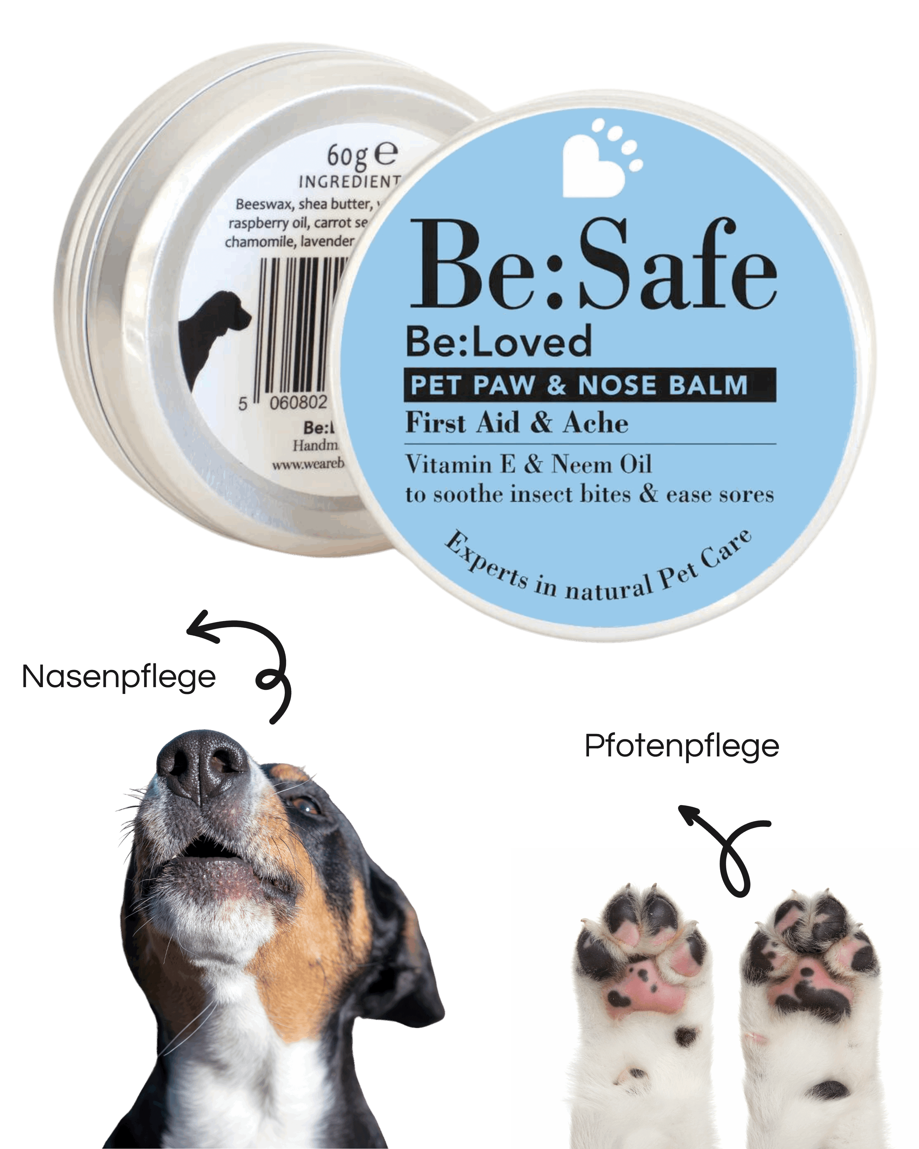 Be:Loved - Be:Safe Paw And Nose Balsam