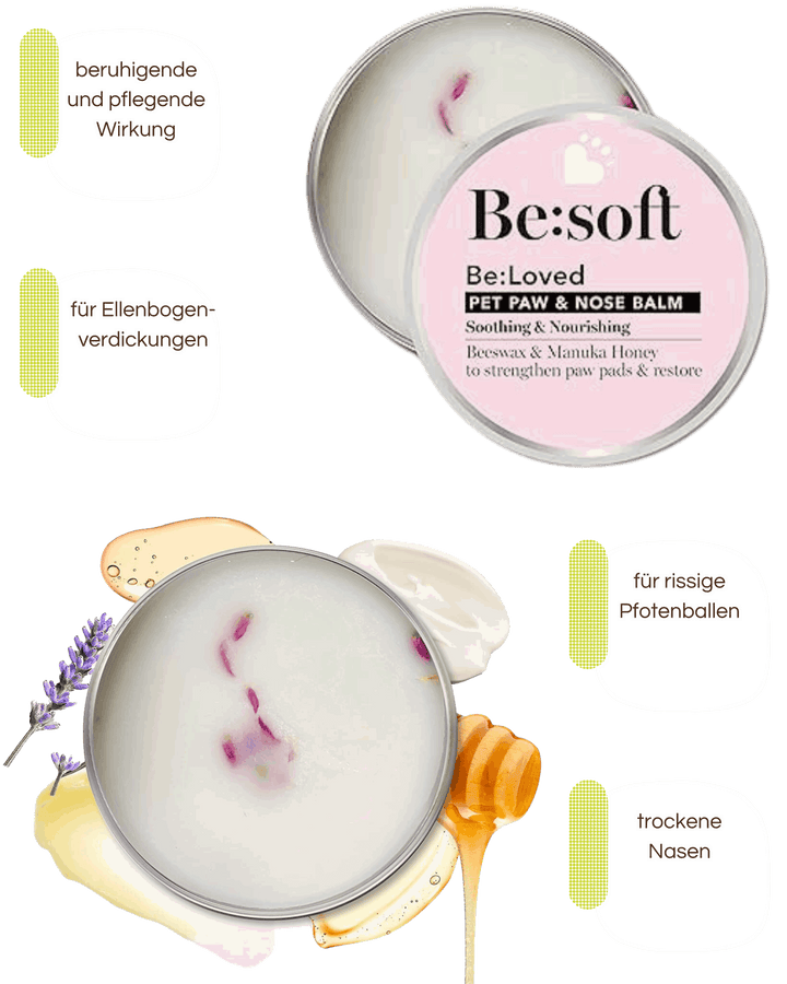 Be:Loved - Be:Soft PetNose & Paw Balm