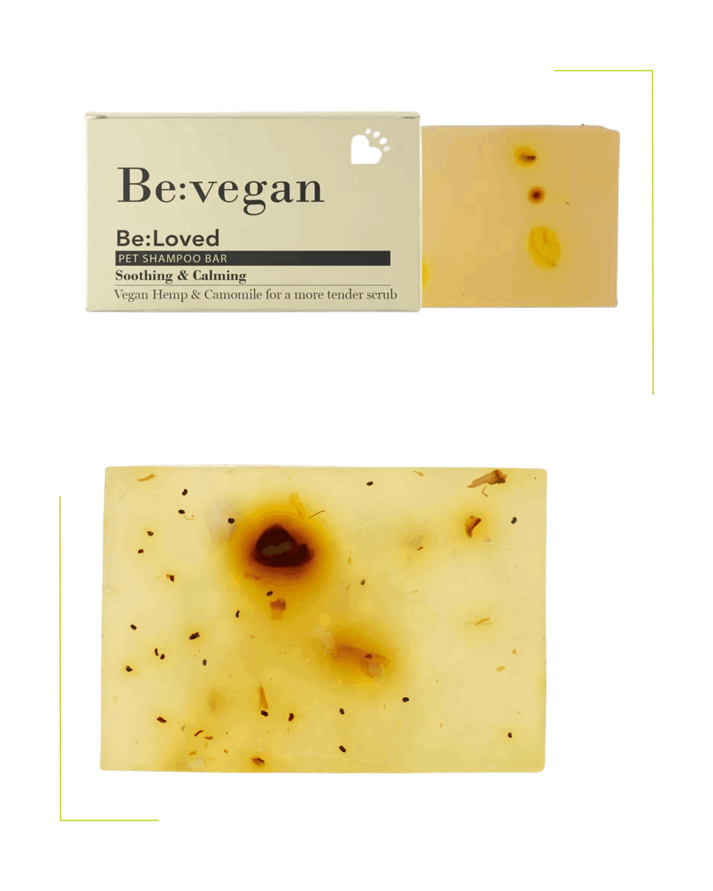 Be:Loved - Be:Vegan Hemp Pet Shampoo Bar