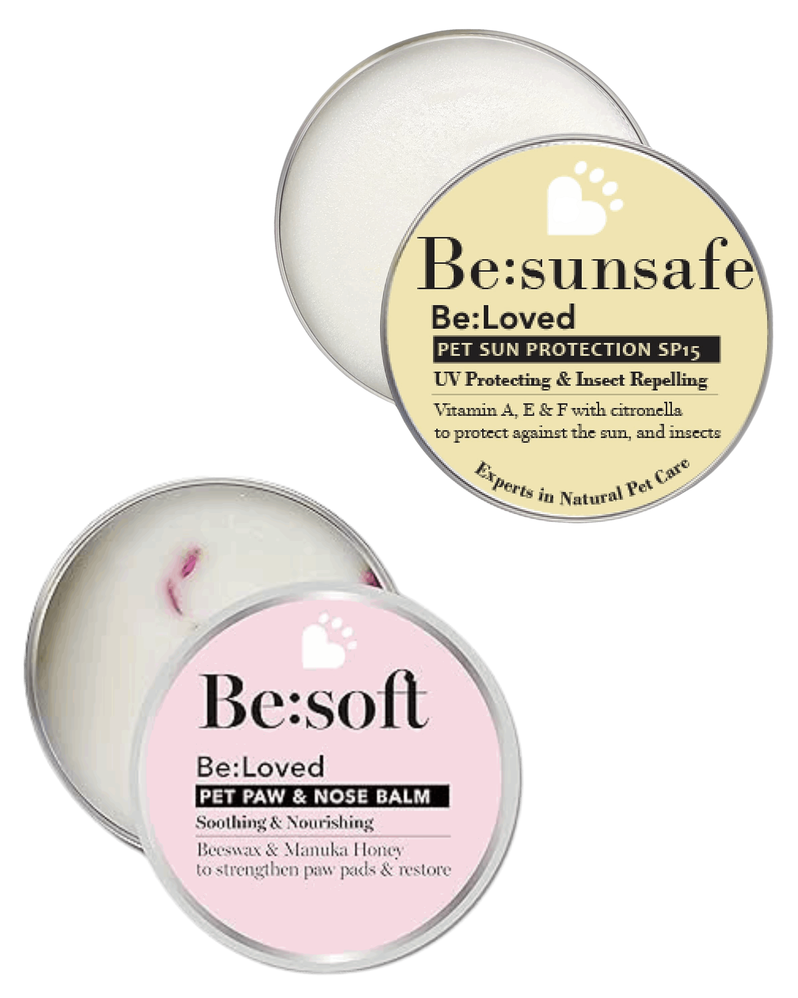 Be: Loved - Geschenkset: 2 Nose and Paw Balms