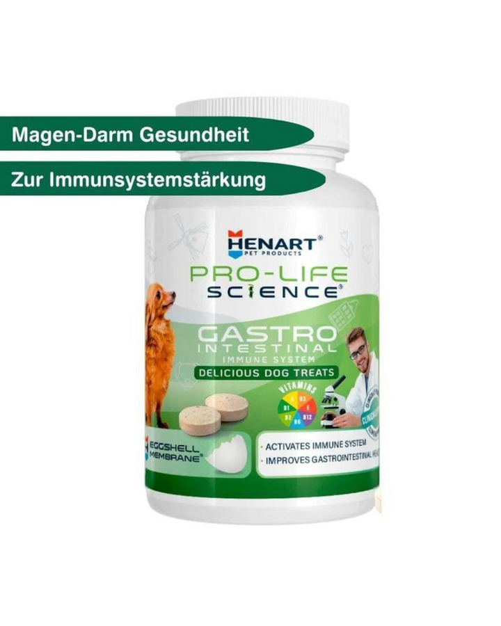 Henart Pro-Life Science Gastrointestinal - unterstützt den Magen-Darm-Trakt & das Immunsystem - LUIS & LEON