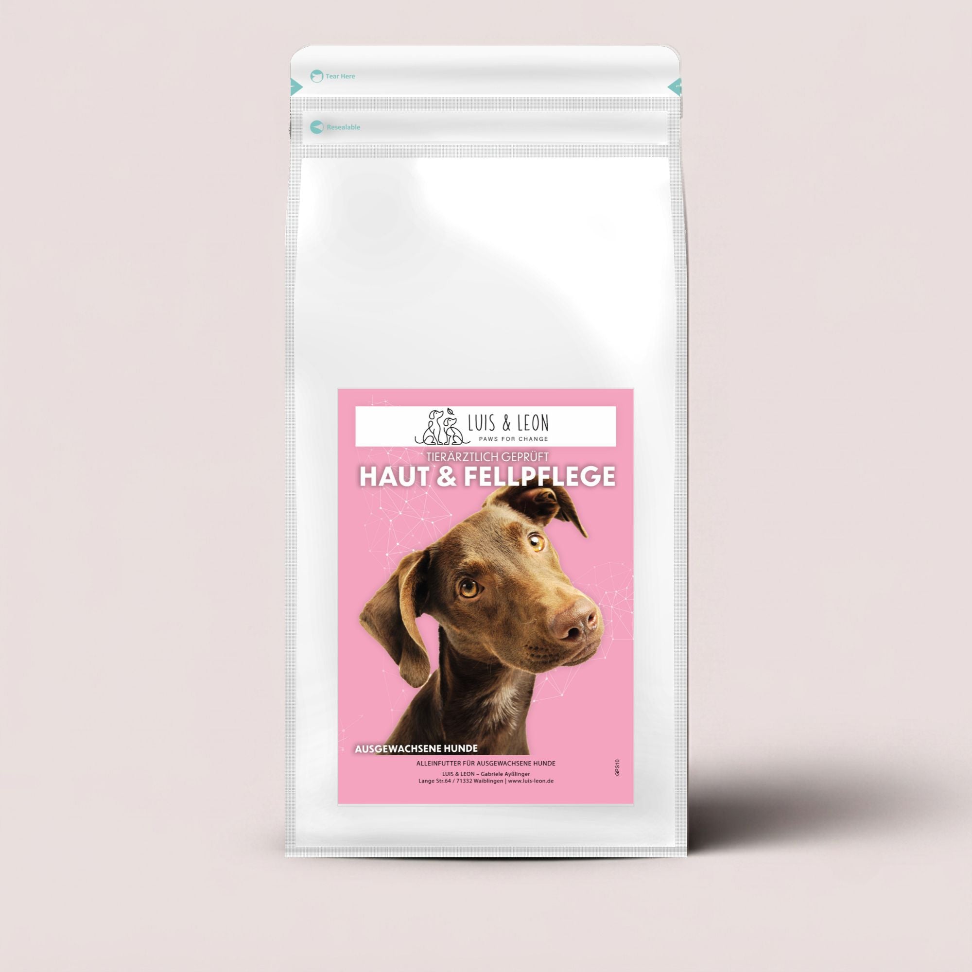 Peptid Trockenfutter für sensible Hunde – Haut & Fell