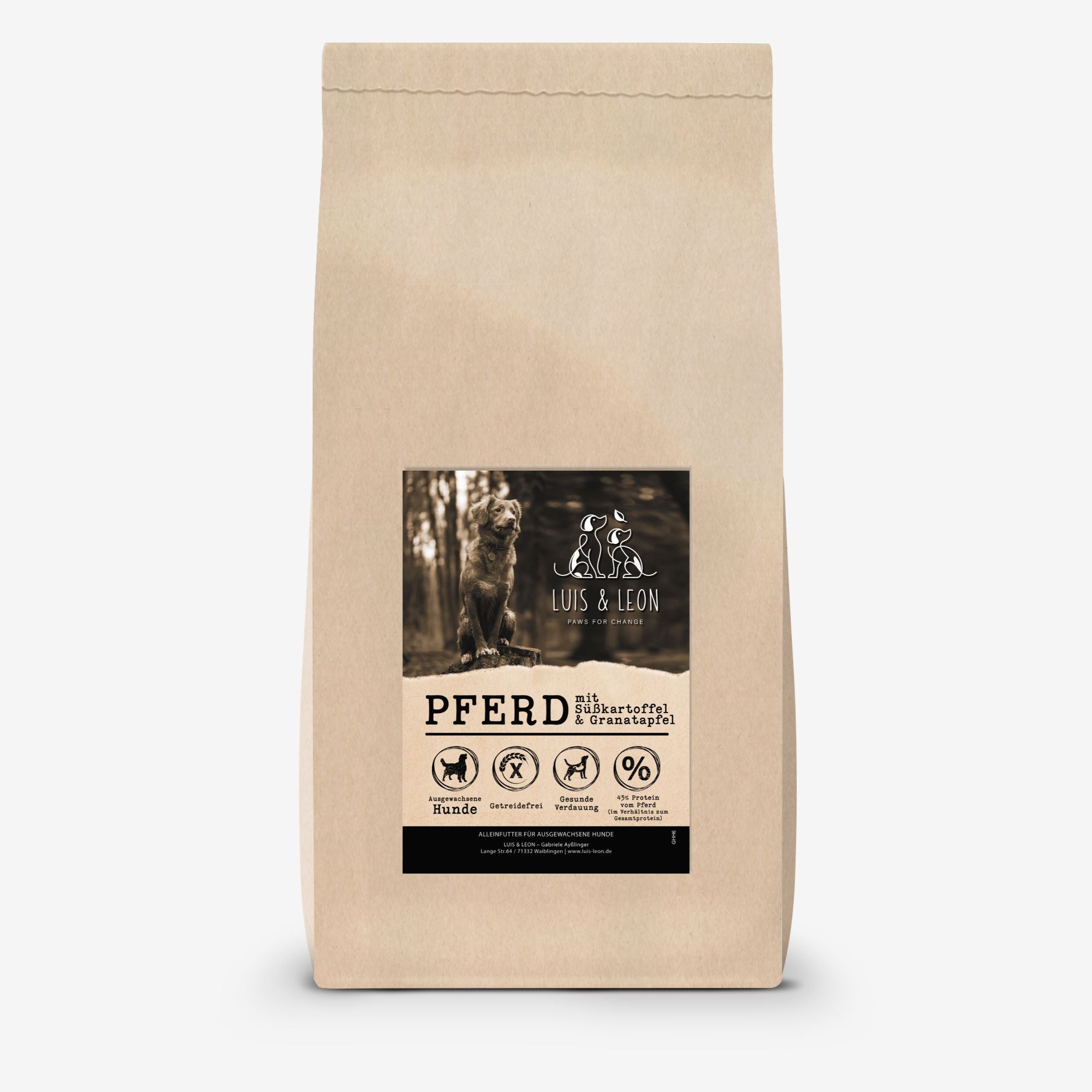 Hundefutter Pferd – Trockenfutter Klassik