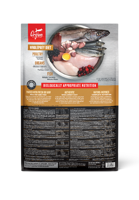 Welpenfutter ORIJEN Puppy - 85 % tierische Zutaten, getreidefrei