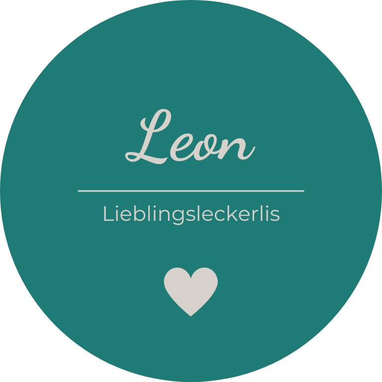 LUIS & LEON Personalisierte Leckerlidose für Hunde mit Gravur – Design Pure