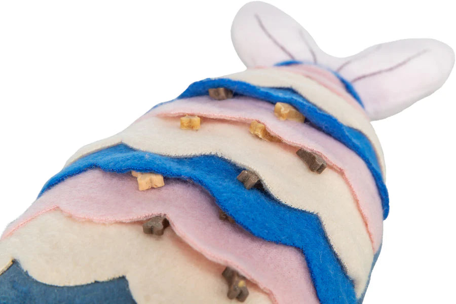 Trixie Be Eco Hundespielzeug Snack-Fabelwesen Nixie – nachhaltig, befüllbar
