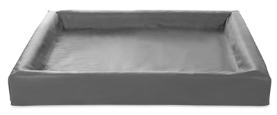 Bia Bed Cover aus Kunstleder für Hundebett - Bia Bed Bezug Grau - LUIS & LEON