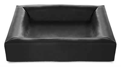 Bia Bed Original Hundebett Schwarz – zeitloser Schlafplatz für Hunde - LUIS & LEON